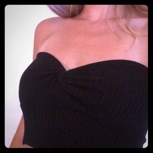 Black tube top